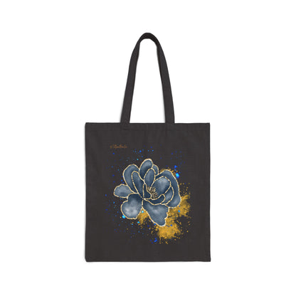 Flowers Tote Bag, Hippie Flower Bag, Unisex Tote Bag, College Tote Bag, Floral Print Totes, Roses Tote Bag