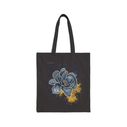 Flowers Tote Bag, Hippie Flower Bag, Unisex Tote Bag, College Tote Bag, Floral Print Totes, Roses Tote Bag