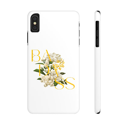 Flower Phone Case,  Trendy Phone Cover, Tattoo Flowers Phone, Slim Cool Phone